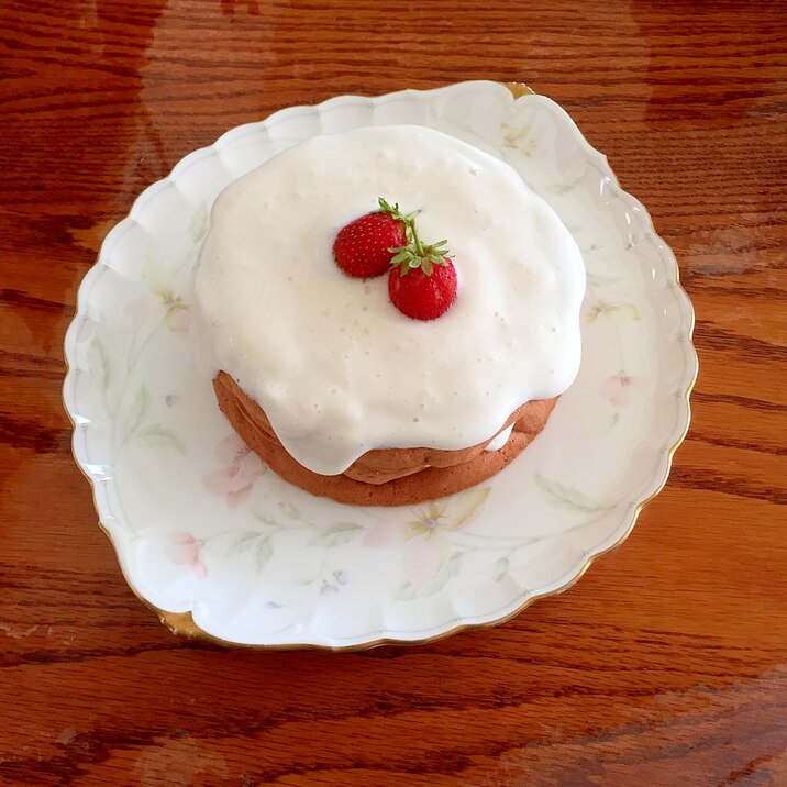 豆乳クリームデコレーションケーキ 覚書 レシピ 作り方 By うみぼうず1961 楽天レシピ